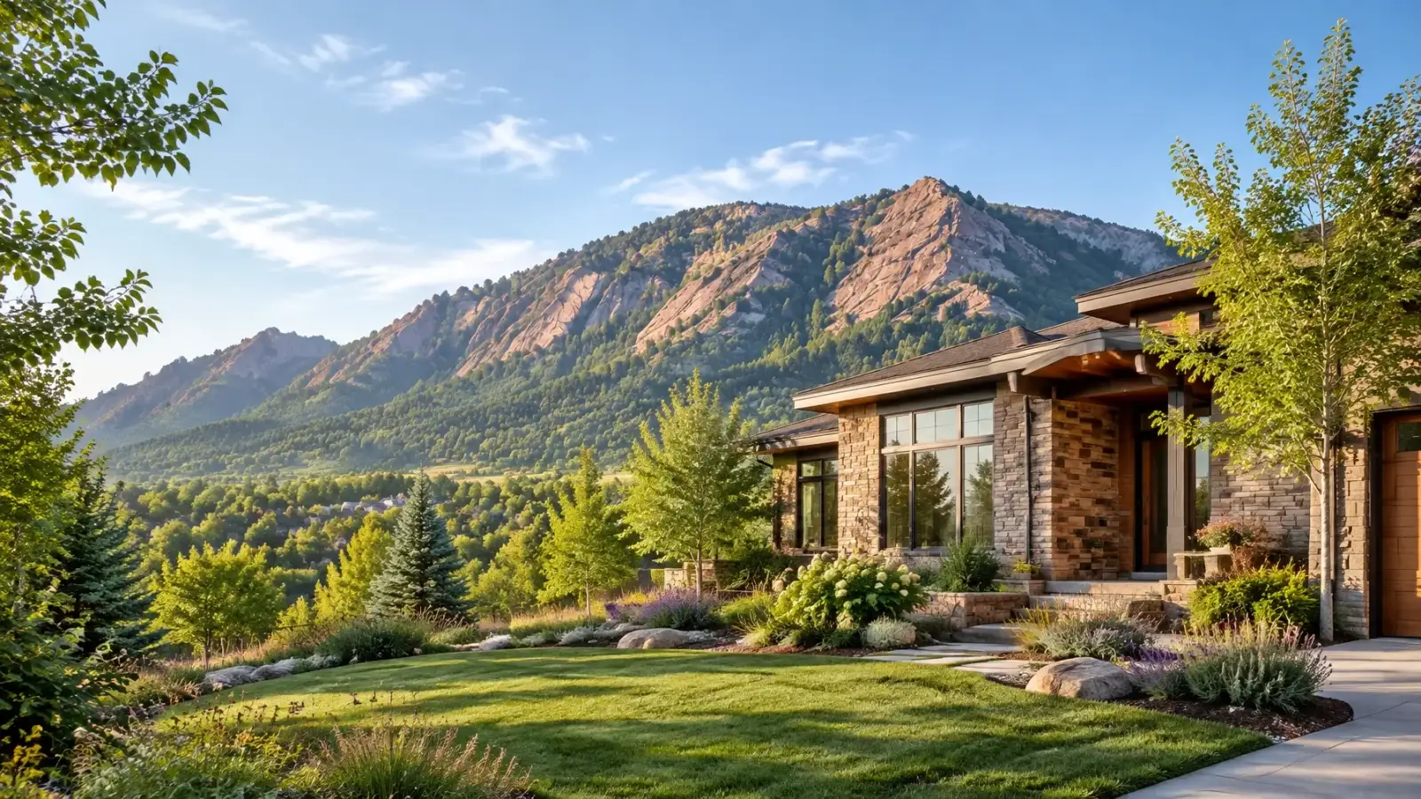 Boulder foothills from the published article