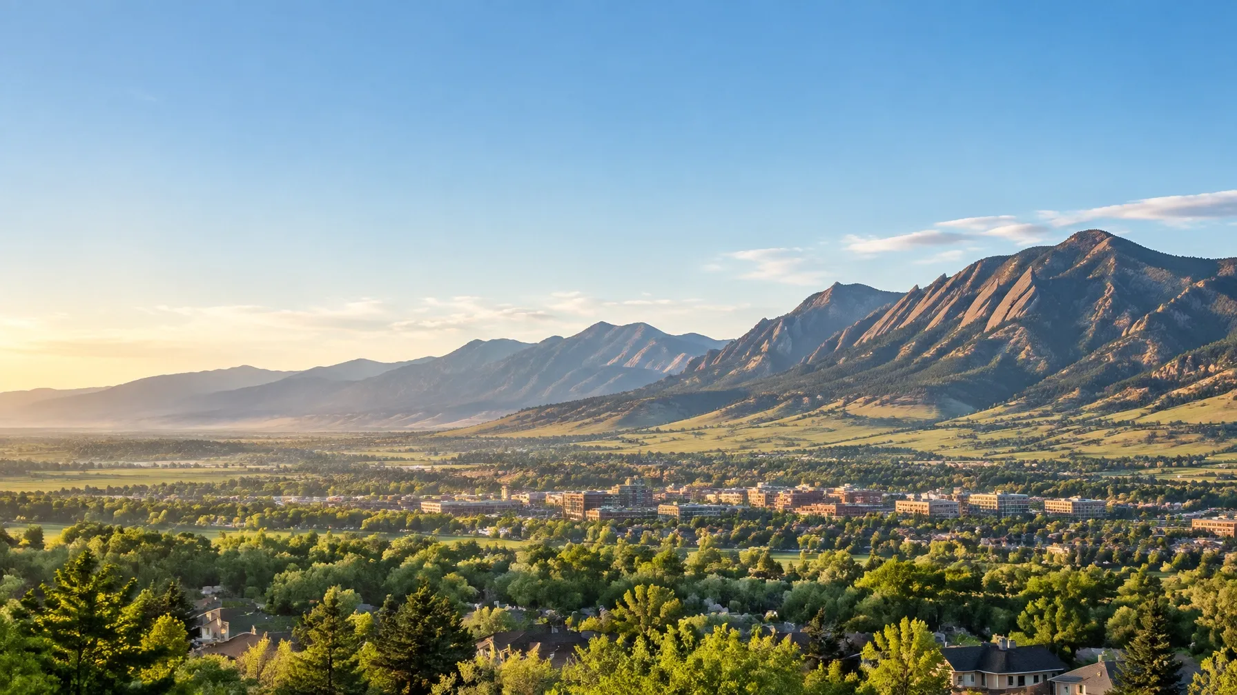 Boulder County landscape from the published article